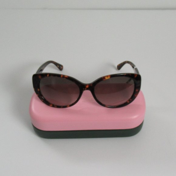 Kate Spade New York Women\'s 56MM Everett Cat-Eye Sunglasses - Dark Havana NIP main image 10